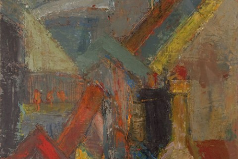Newhaven Rooftops Study
