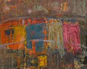 Washing Line and Concrete Balcony